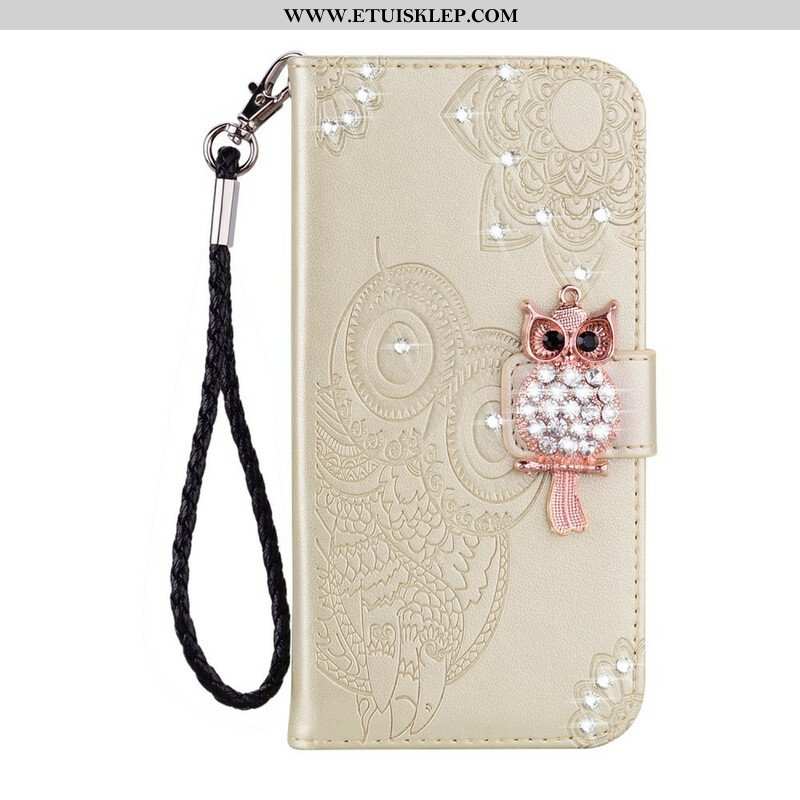 Etui Folio do Samsung Galaxy S21 Plus 5G Sowa Mandala I Urok